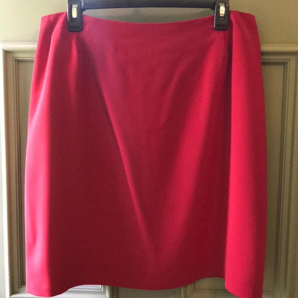 Sexy red Briggs Pencil skirt